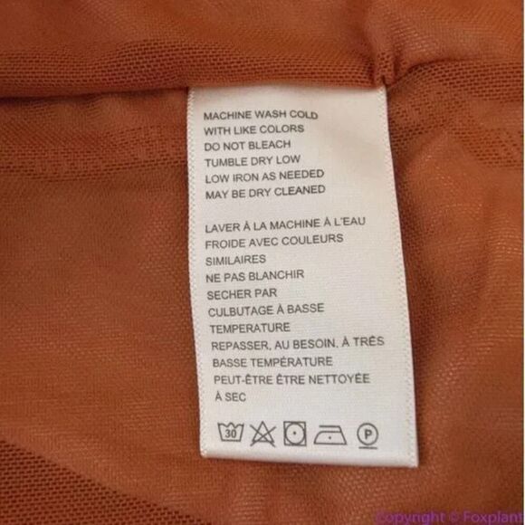 New! Free People Poets Velvet Sarong Skirt in Rust Combo, XS - Picture 14 of 15